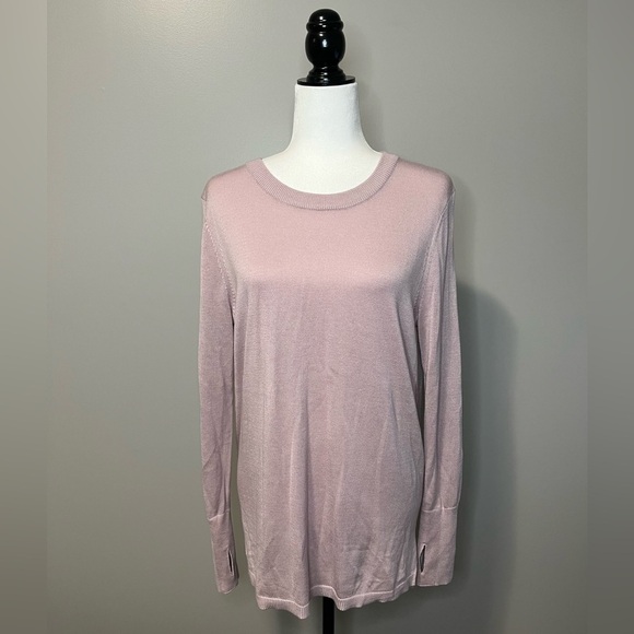 Lululemon Bring It Backbend Sweater Porcelain Pink - Picture 6 of 12